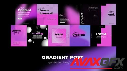 MotionArray – Typography Gradient Posts 923797