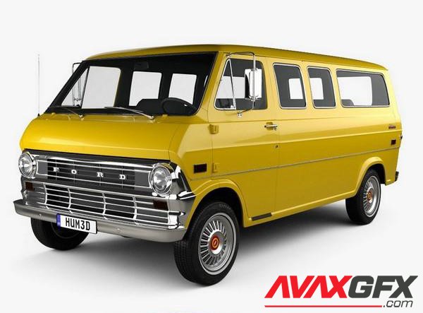 Ford E-Series Econoline Club Wagon 1971