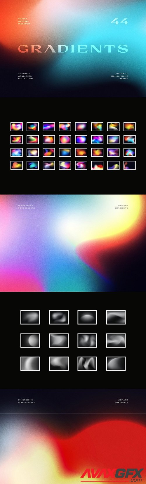 Magma Retro Gradient Textures - 6601825