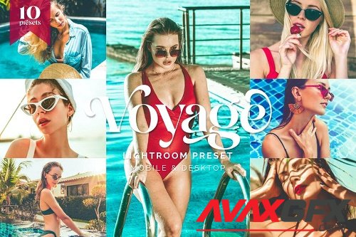 Lightroom Presets - Voyage Retro Summer Tones - TW