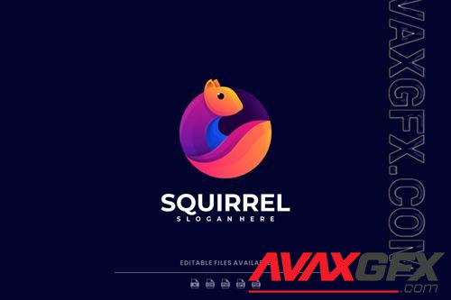 Squirrel Gradient Colorful Logo