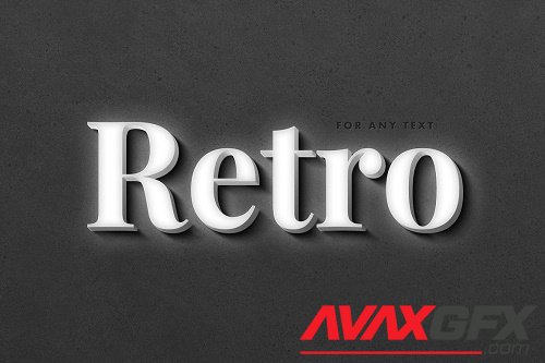 Retro Film Text Effect - 6605791