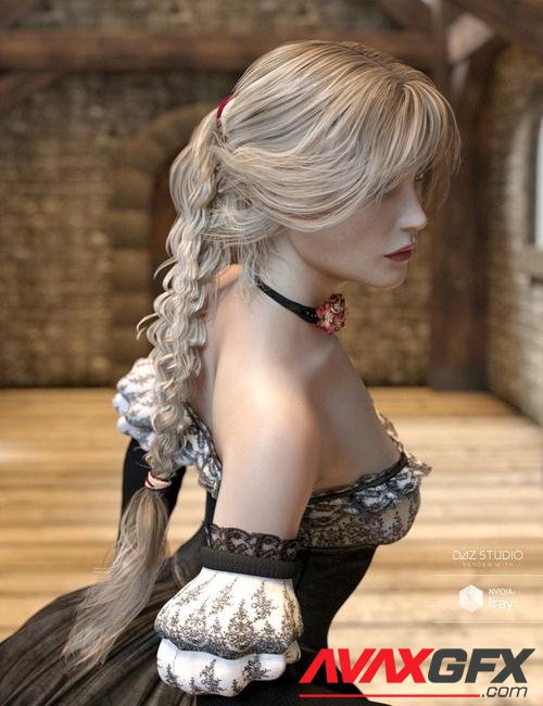 Dolly Changable Hair Expansion for Genesis 3 and 8 Female(s)