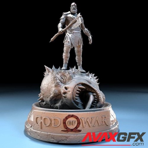 Kratos - God of War – 3D Printable STL