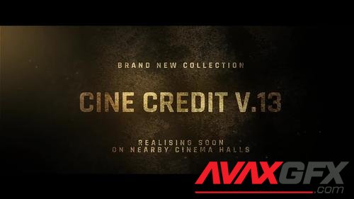 MotionArray – Cine Credit V.13 964761