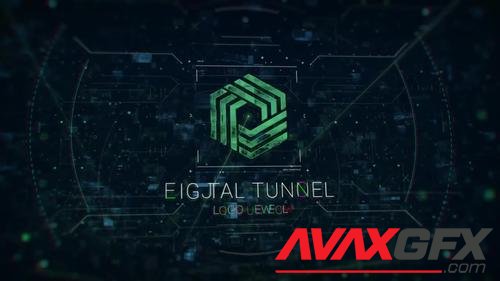 MotionArray – Digital Tunnel Logo 953792