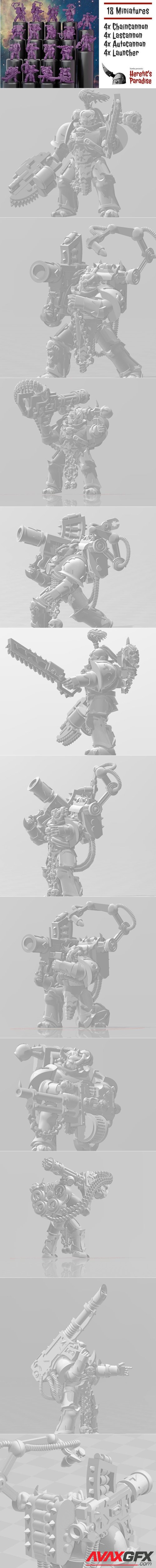 Heretics Paradise Sumbus Havocs – 3D Printable STL