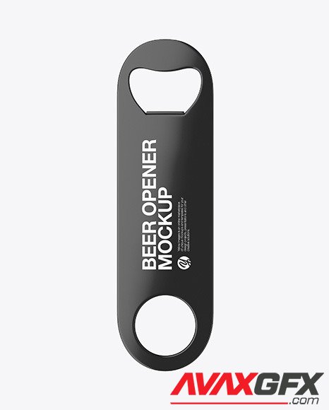 Glossy Beer Opener Mockup 57164