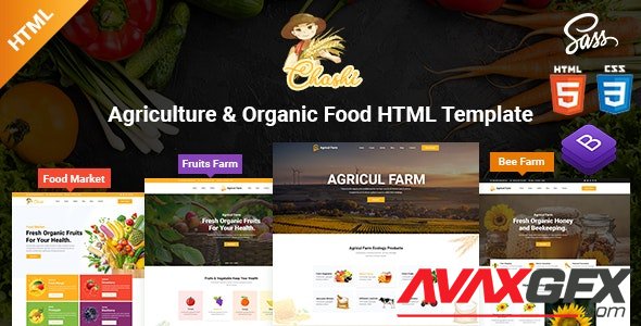 ThemeForest - Chashi v2.0 - Agriculture & Organic Food HTML Template - 25936492