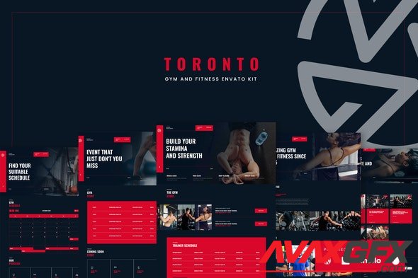 ThemeForest - Toronto v1.0.0 - Gym & Fitness Elementor Template Kit - 34536444