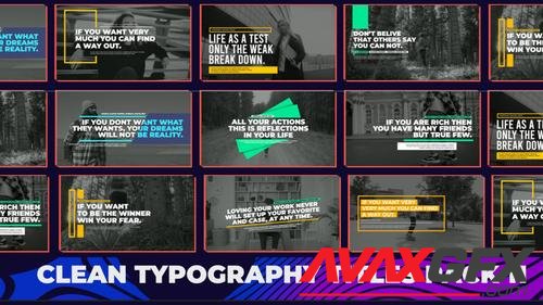 MotionArray – Typography Titles - Clean V11 973299