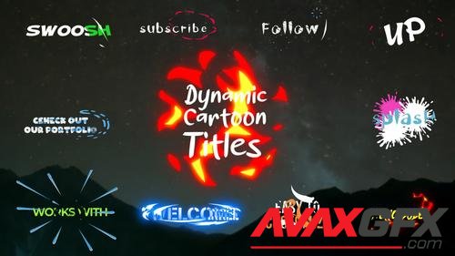 MotionArray – Dynamic Cartoon Titles 963152