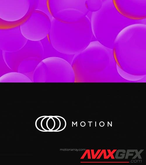 MotionArray – Colorful Bubbles Logo 1000593