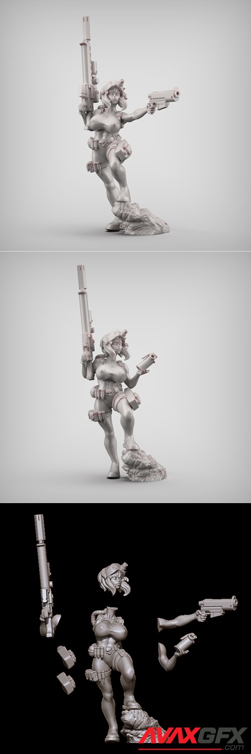 Reptilian Overlords - Assassin – 3D Printable STL
