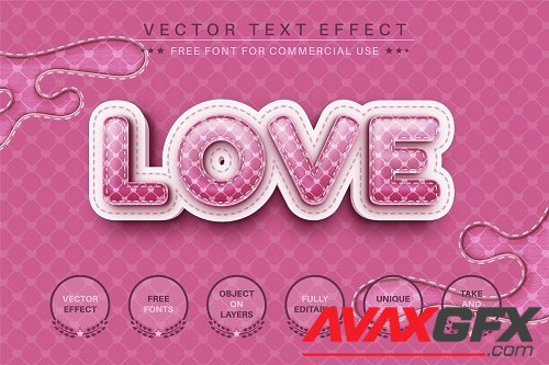 Textile Tartan editable text effect - 6639066