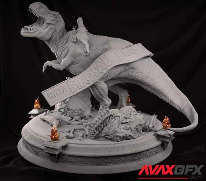 Jurassic Park 3D Printable STL