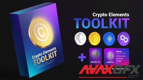 MotionArray – Crypto Elements Toolkit 982811