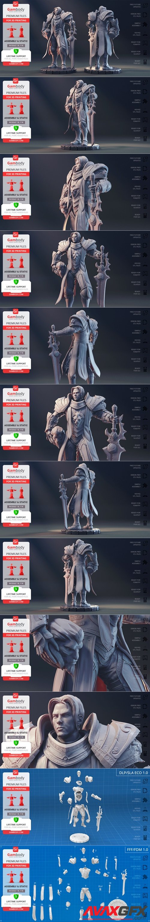 Anduin Wrynn – 3D Printable STL