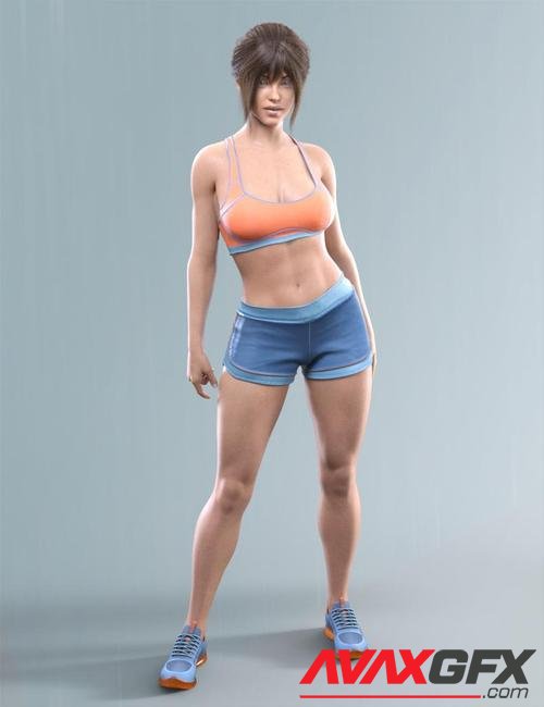 COG Sports Outfit for Genesis 8 and 8.1 Females