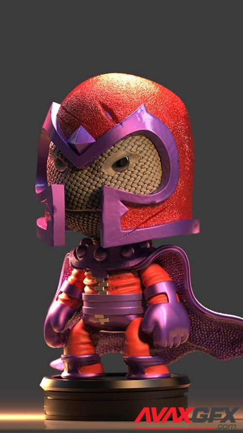 Magneto – 3D Printable STL