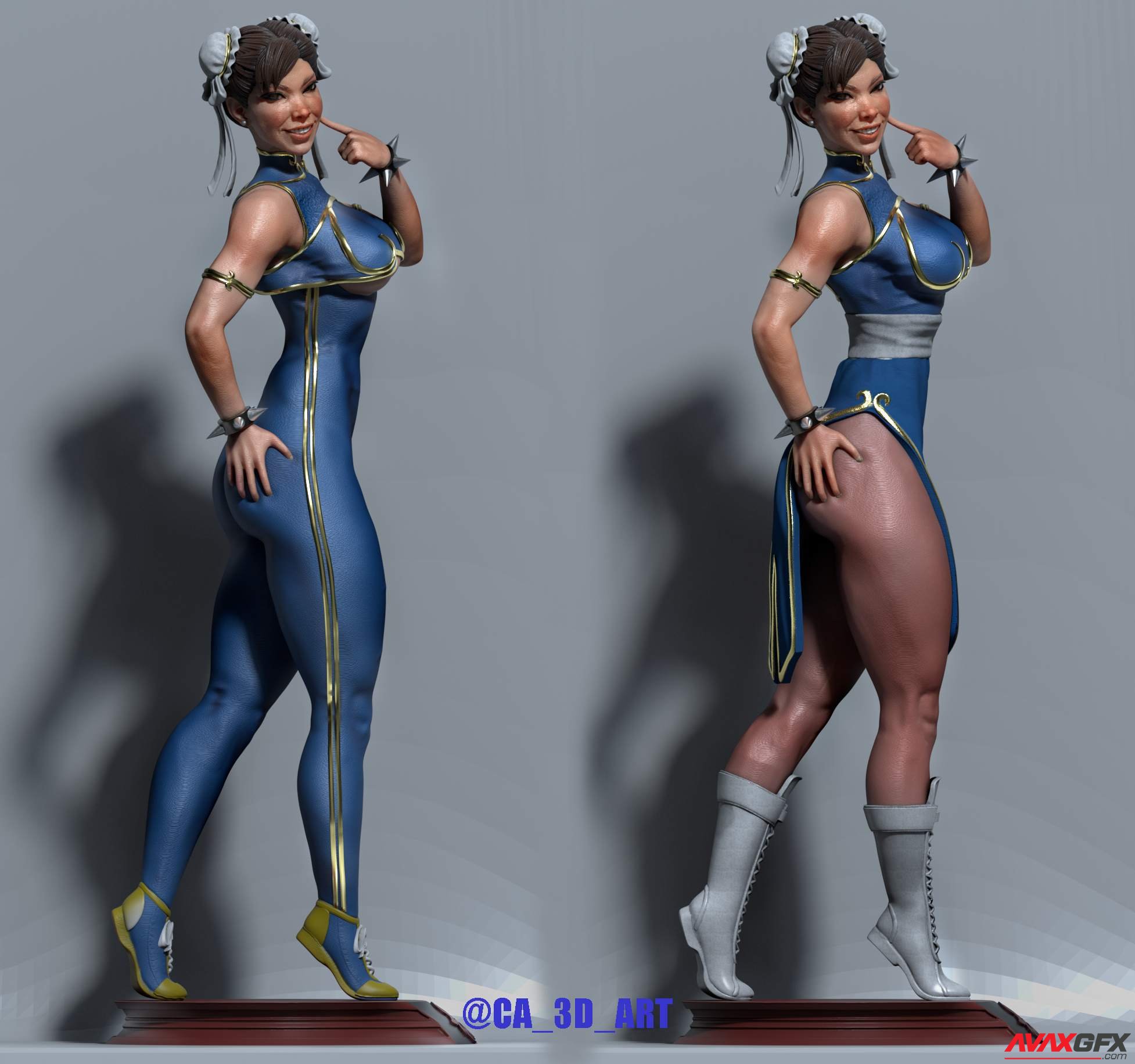 Chun Li 3D Printable STL