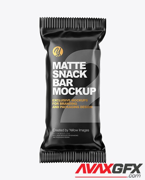 Matte Snack Bar Mockup 52547