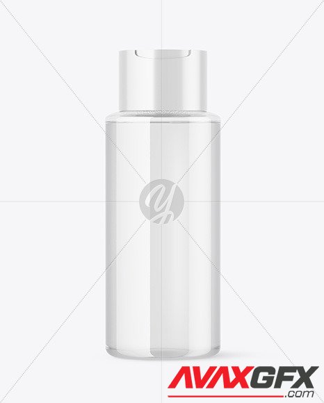 Clear Cosmetic Bottle Mockup 84233