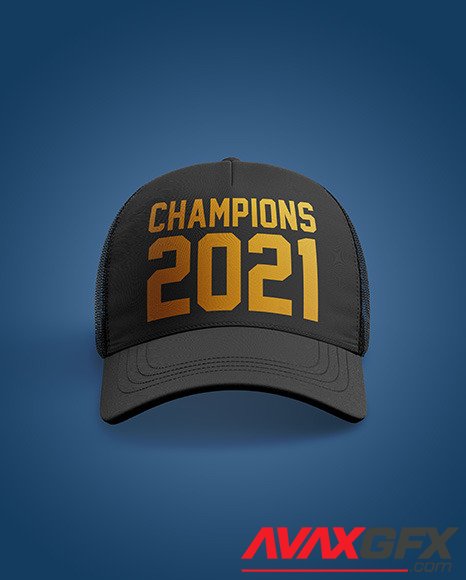 Baseball Cap Mockup - Front View 86217