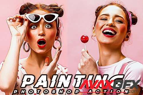 Painting Effects Photoshop Action