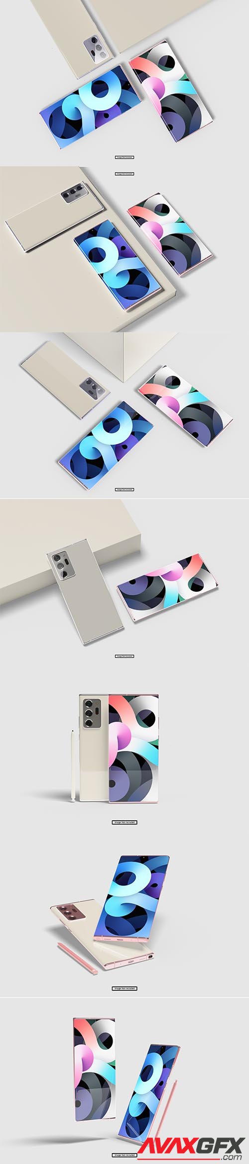 Smartphone mockup