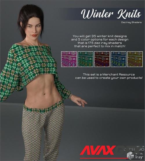 Daz Iray - Winter Knits