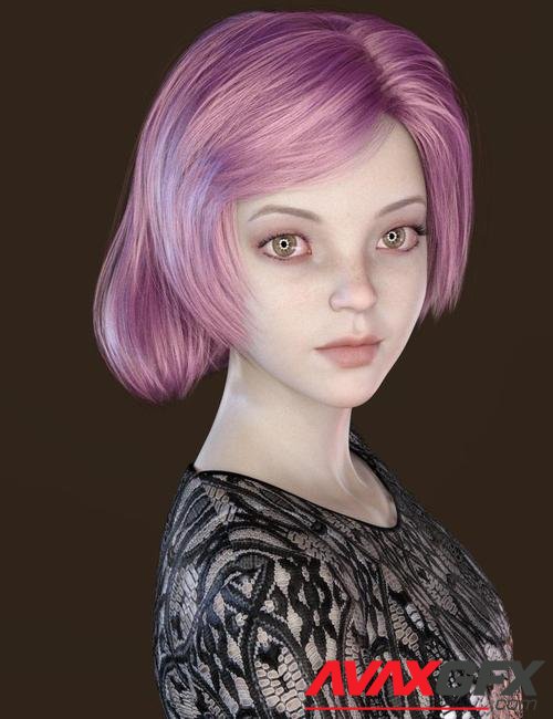 JingLing Character and Hair For Genesis 8 Female(s)