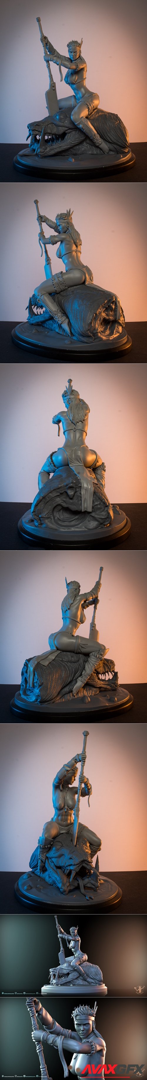 ISHKA Savage Allure – 3D Printable STL