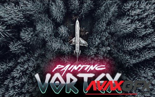 Vortex Painting Photoshop Action