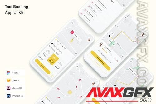 Taxi Booking App UI Kit S9DUQT9