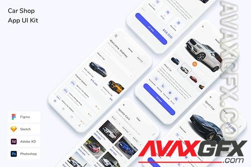 Car Shop App UI Kit Y4NAR7J