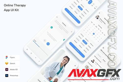 Online Therapy App UI Kit GUQEWEL