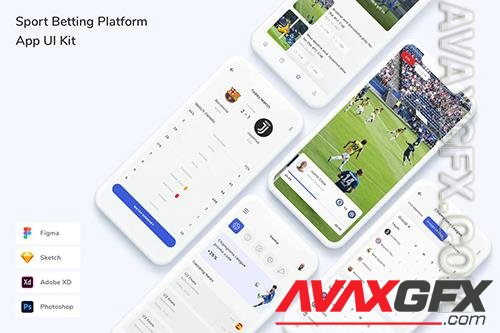 Sport Betting Platform App UI Kit 2Z792ZS