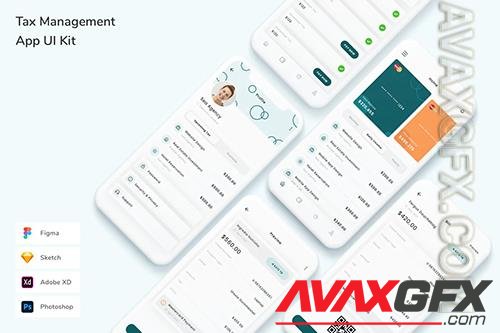 Tax Management App UI Kit 4K4QPGU
