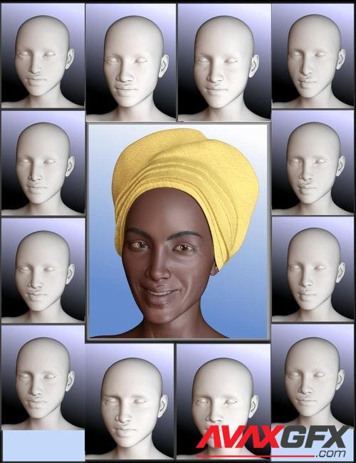 People of Earth: Faces of Africa Genesis 8 Female