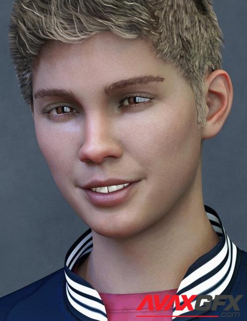 Teen Jamie HD for Genesis 8 Male