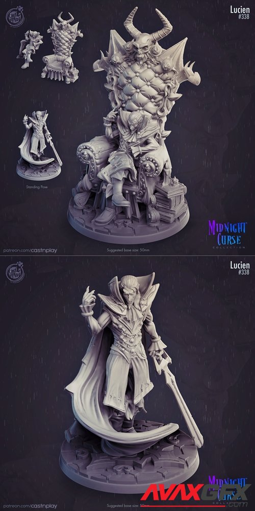 Lucien – 3D Printable STL