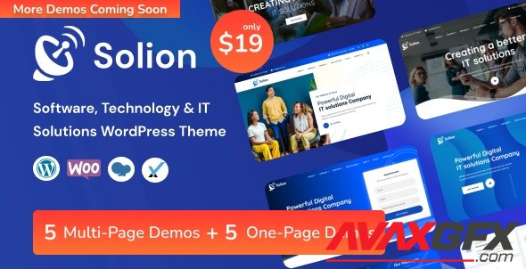 ThemeForest - Solion v1.0.1 - Technology & IT Solutions WordPress Theme - 33862379