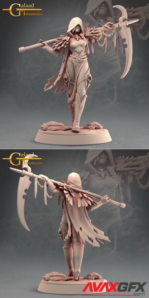 Female Reaper – 3D Printable STL