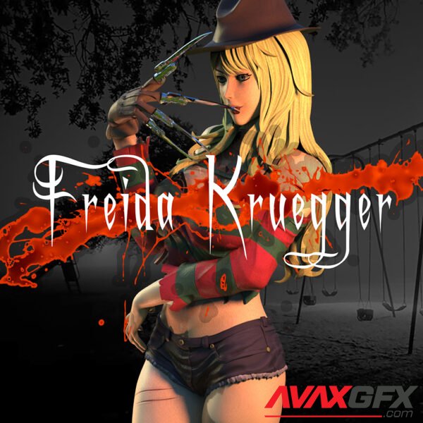 Freddy Krueger Bishoujo 3D Printable STL