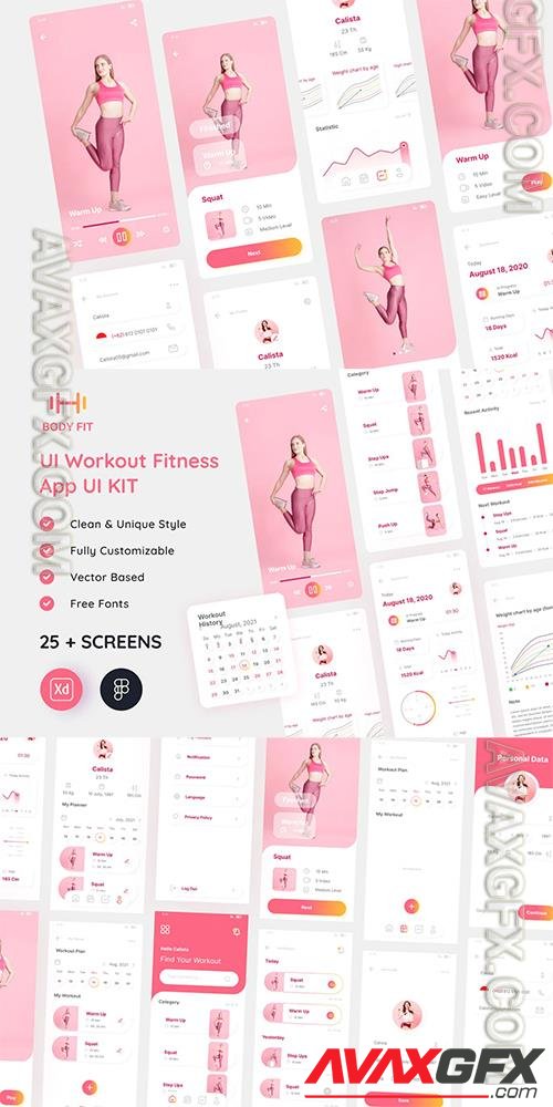 UI Workout Fitness App Design JP3B5WL