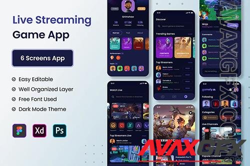GAMELY - Live Streaming Mobile App T2YDDQN