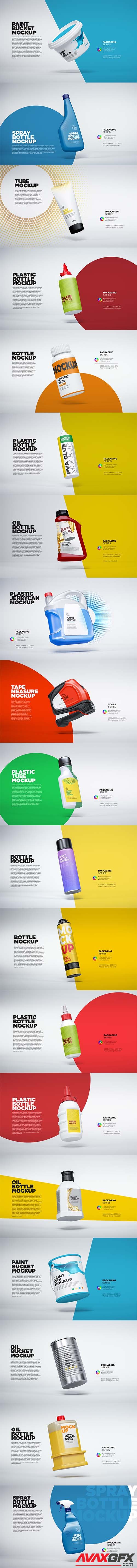 Packaging Mockups Bundle