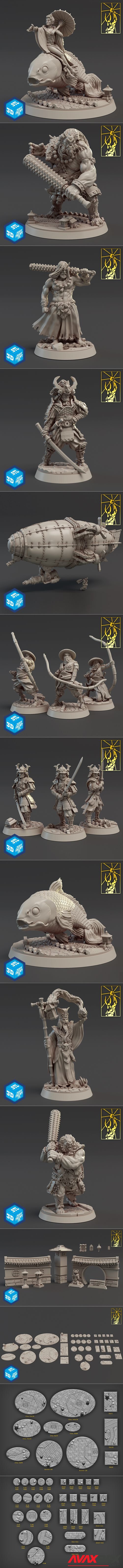 Dragon Empire December release – 3D Printable STL