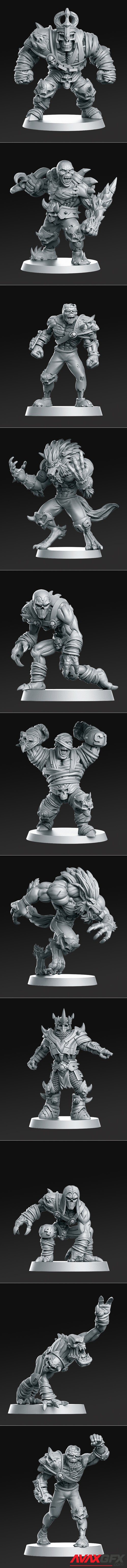 Eternals Team November 2020 – 3D Printable STL